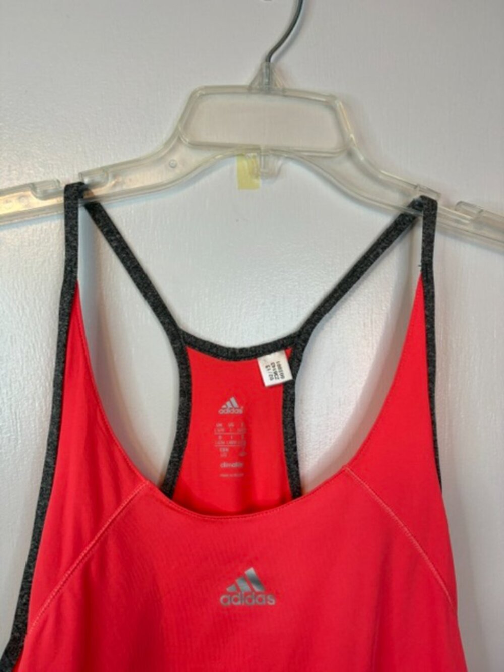 adidas orange sports top - Picture 4 of 8